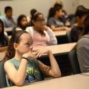 Oakwood Intermediate School students visit TTI.