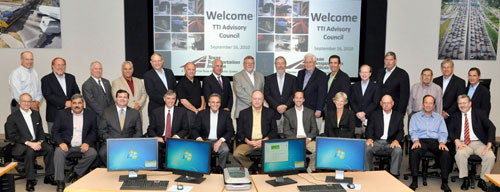 Group photo of TTI Advisory Council
