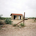 House in Colonias village in south Texas