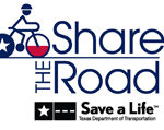 Share the Road campaign logo