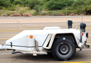 example of a pavement friction trailer or skid rig