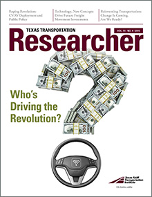 ON THE COVER: New technologies are revolutionizing our transportation system. In a few decades, cars could be driving themselves. How the private and public sectors work together to implement these new technologies will prove key to ensuring a seamless, safe and secure transportation network in the future.