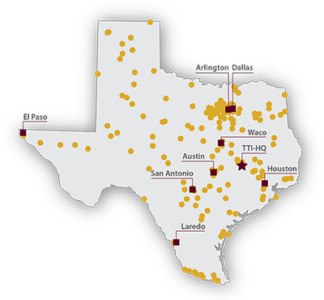 Maps to Facilities and Offices — Texas A&M Transportation Institute