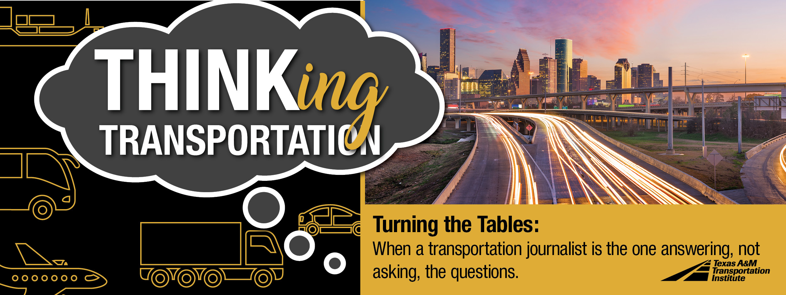 Turning the Tables: When a transportation journalist is the one answering, no asking, the questions.