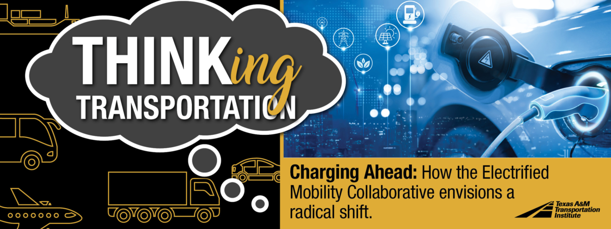 Thinking Transportation (podcast). Charging Ahead: How the Electrified Mobility Collaborative envisions a radical shift.