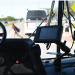 Pedestrian avoidance system installed on a Texas A&M transit bus