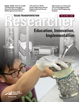 Texas Transportation Researcher: Volume 54, Number 1