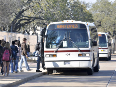 Texas A&M Shuttle Bus