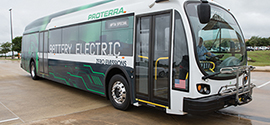Battery-electric bus.