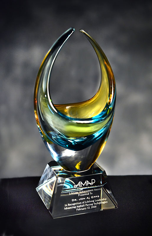 2020 AMAP Award Trophy 
