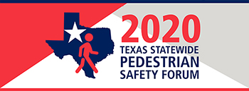 2020 Texas Statewide Pedestrian Safety Forum (logo).