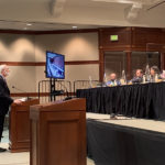 Robert Wunderlich briefs the Texas House Committee on Transportation
