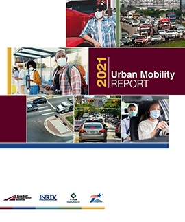 2021 Urban Mobility Report cover.