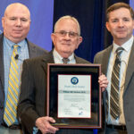 Longtime TTI Leader William R. “Bill” Stockton Honored with TxDOT Road Hand Award.