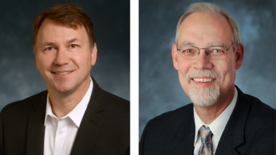 Official TTI headshots of Michael Manser (left) and Robert Wunderlich (right).