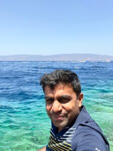 A photo of Srinivas Geedipally.