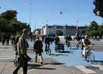 street scene in Denmark