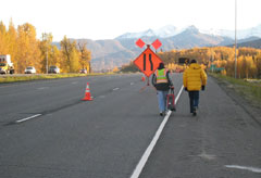 Alaskan roadway