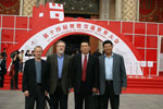 Shawn Turner, Ed Seymour, Andy Mao, and member of the Beijing Transportation Research Center