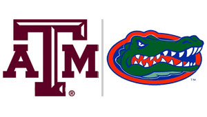 Ths is an image of the Texas A&M University and University of Florida logos