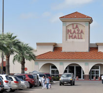 parking area at the La Plaza Mall