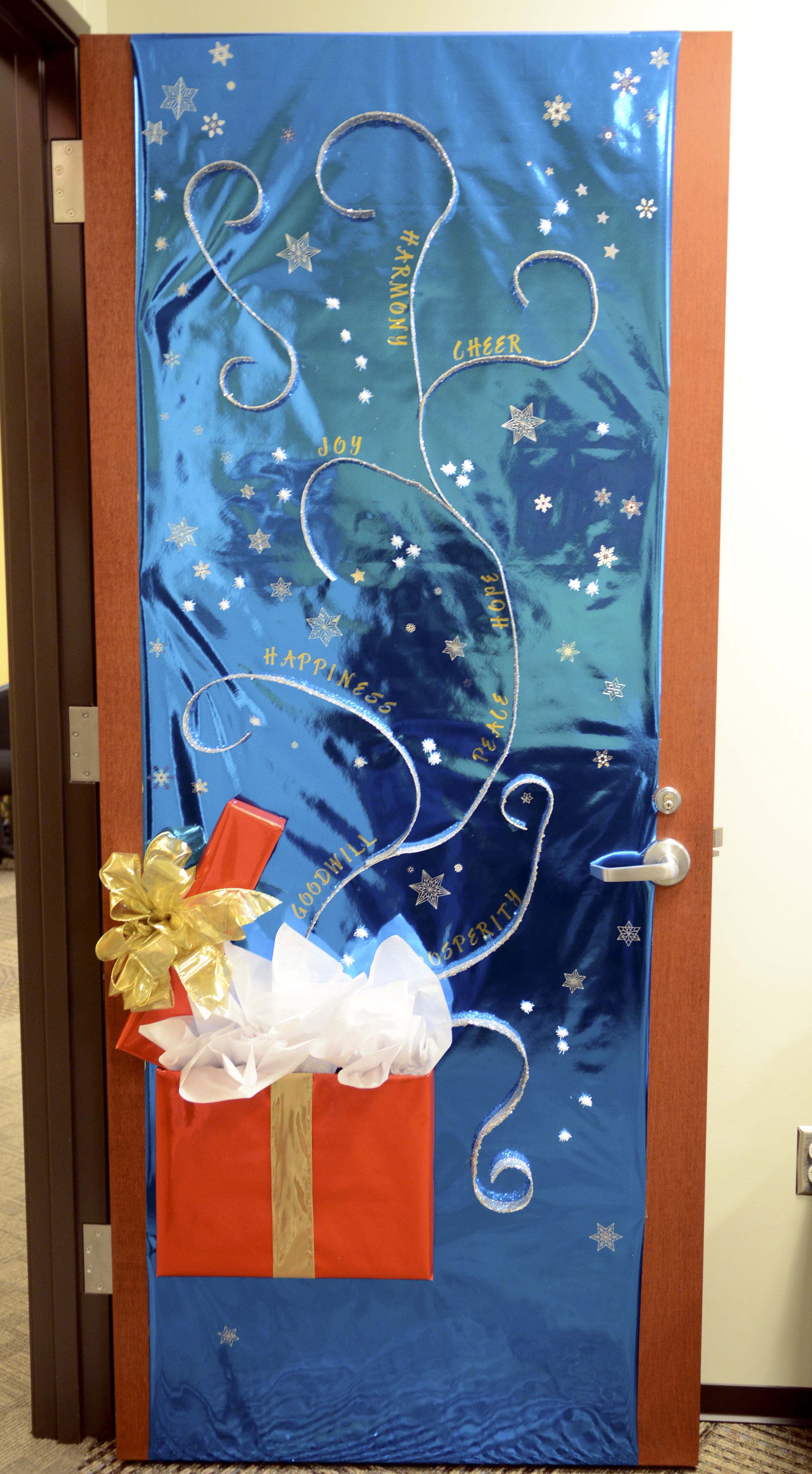 Door Decoration Contest Sparks New TTI Tradition Texas A M 