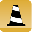 graphic of a safety cone