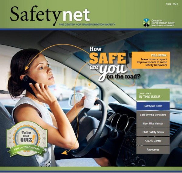 Cover of Center for Transportation's Safetynet newsletter